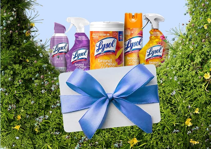 lysol sweepstakes