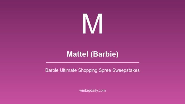 barbie sweepstakes