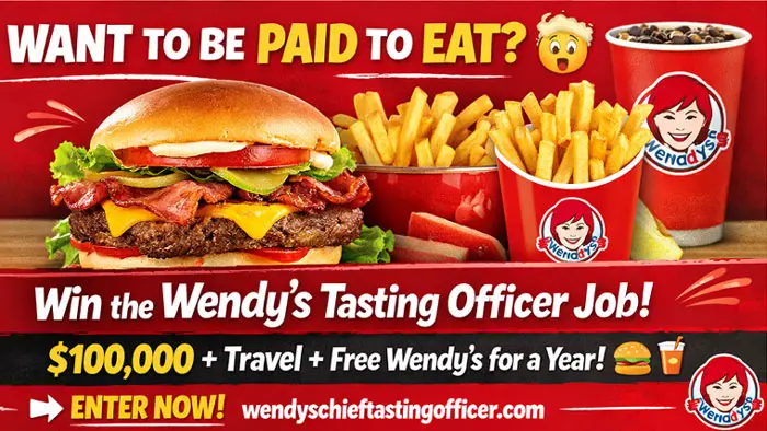 wendys sweepstakes