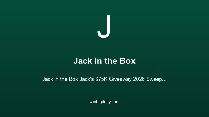 jack in the box sweepstakes