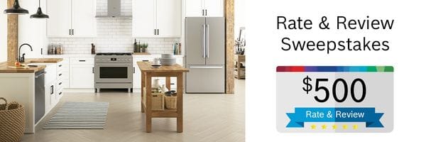 bsh home appliances (bosch) sweepstakes
