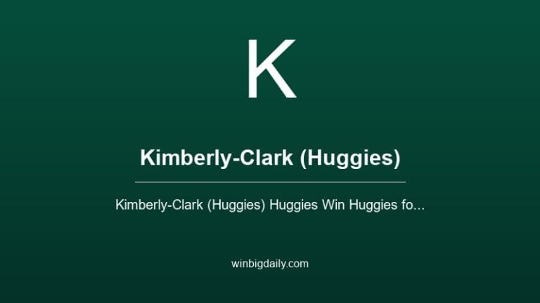 kimberly-clark (huggies) sweepstakes