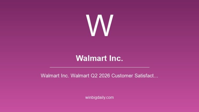 walmart inc. sweepstakes