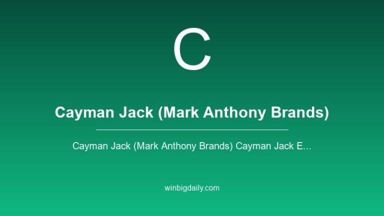 cayman jack sweepstakes