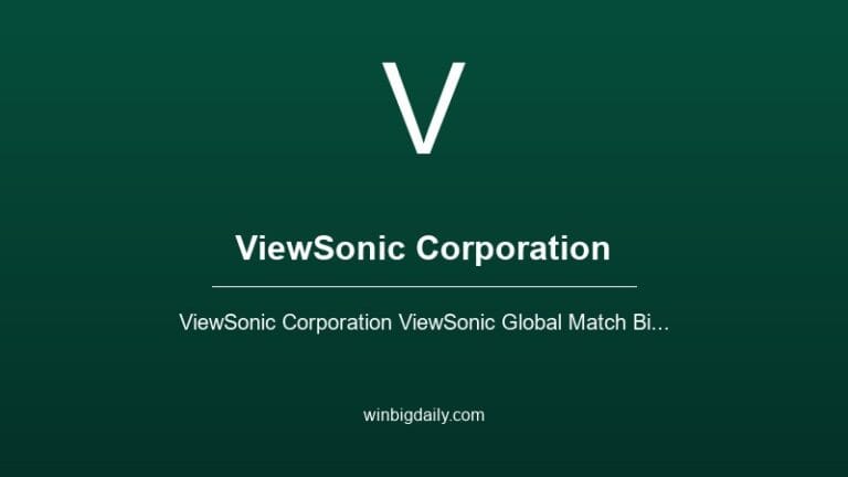 viewsonic corporation sweepstakes