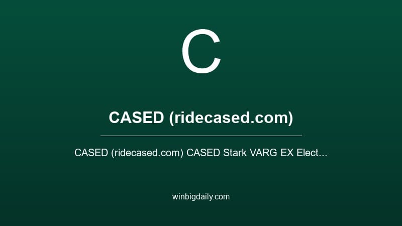 cased (ridecased.com) sweepstakes