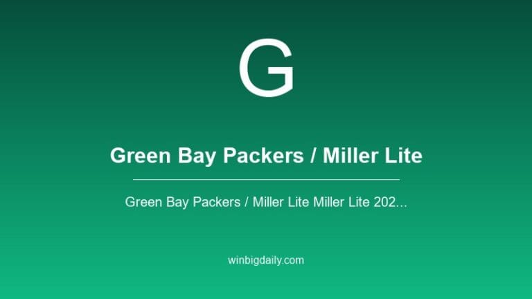 green bay sweepstakes